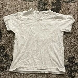 White Tee crue Neck